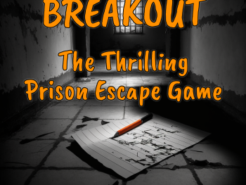 Cover of a escape game for your home about a prison breakout